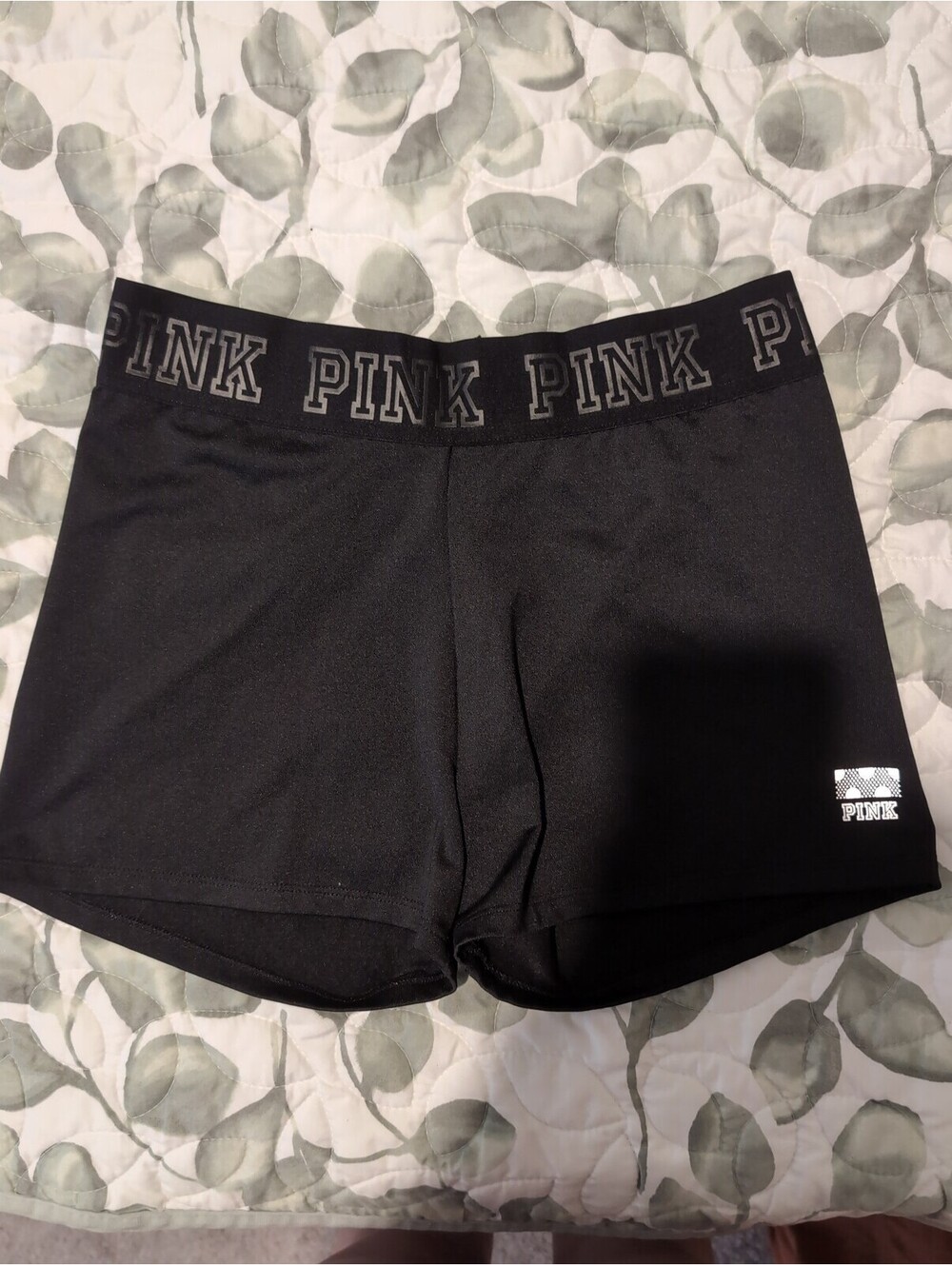 Medium VS PINK Ultimate Athletic Shorts Women's Black